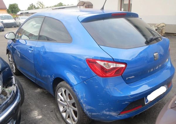 Seat Ibiza cena 10798 przebieg: 115559, rok produkcji 2013 z Ząbki małe 742